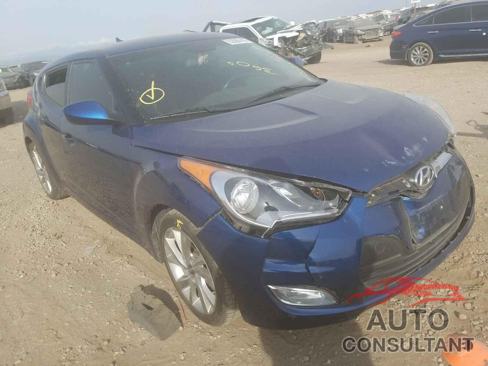 HYUNDAI VELOSTER 2017 - KMHTC6AD8HU307862