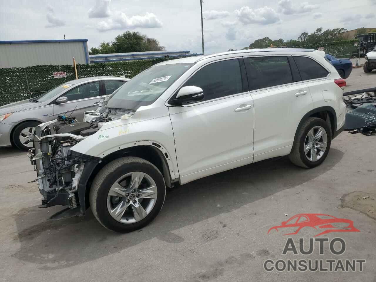 TOYOTA HIGHLANDER 2019 - 5TDYZRFH4KS337023