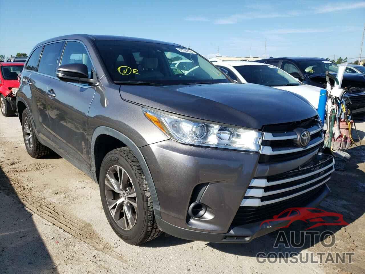 TOYOTA HIGHLANDER 2019 - 5TDZARFH6KS050469