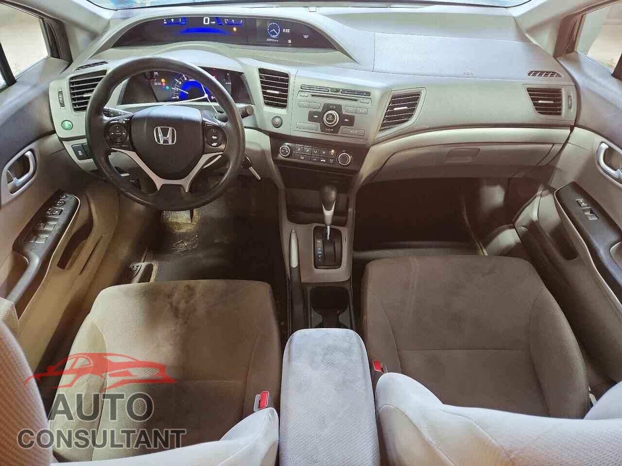 HONDA CIVIC 2012 - 2HGFB2F53CH598556