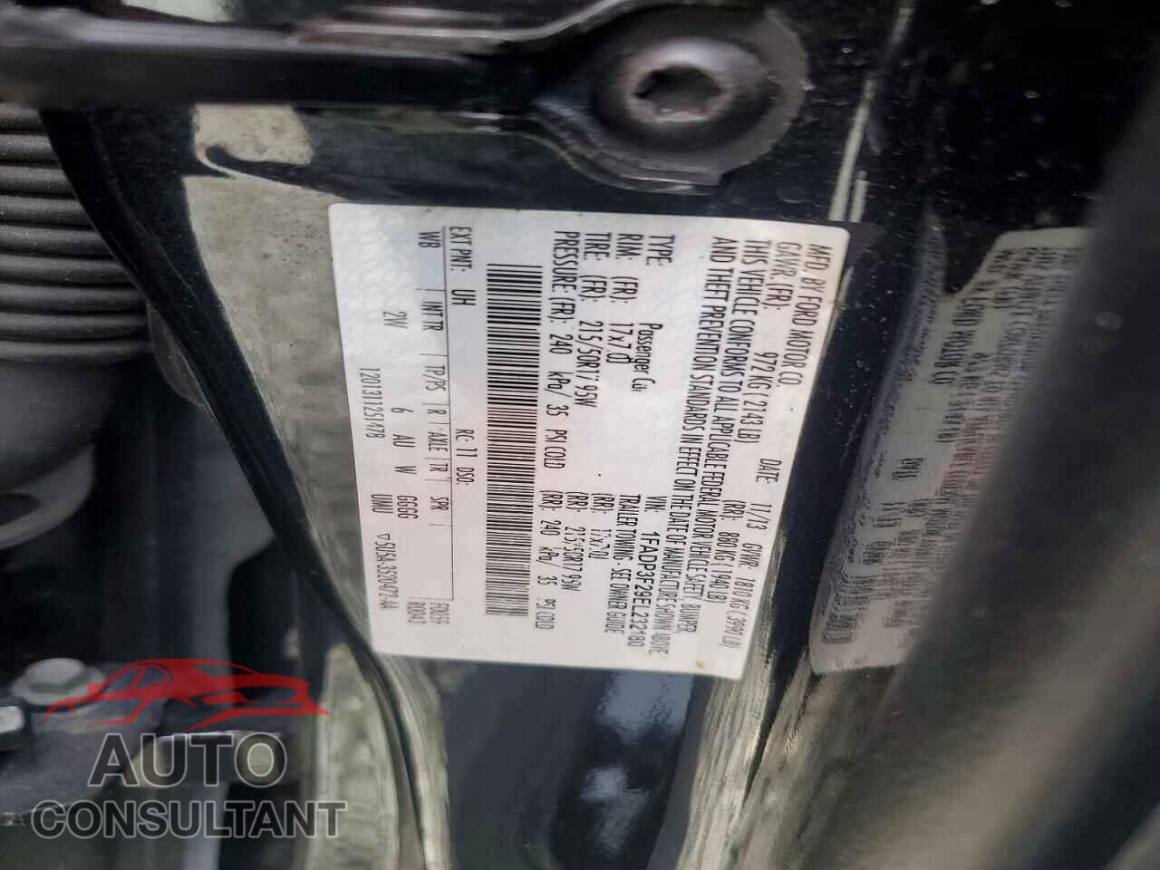 FORD FOCUS 2014 - 1FADP3F29EL232180