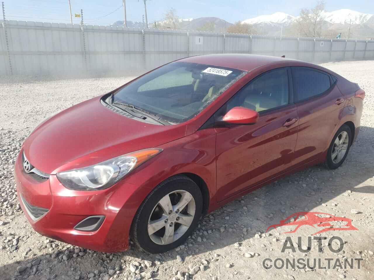 HYUNDAI ELANTRA 2011 - KMHDH4AE1BU120344