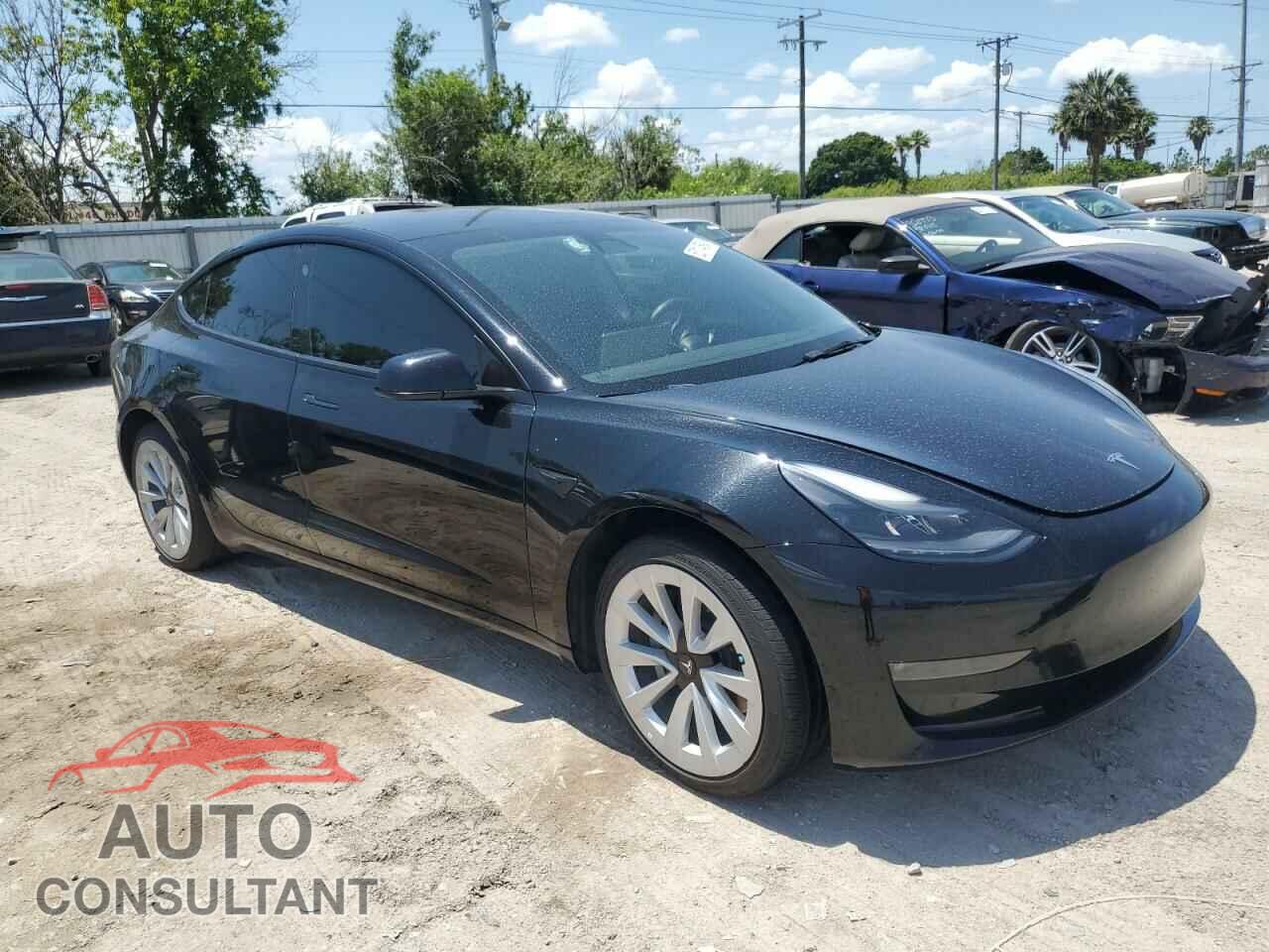 TESLA MODEL 3 2022 - 5YJ3E1EB4NF186004