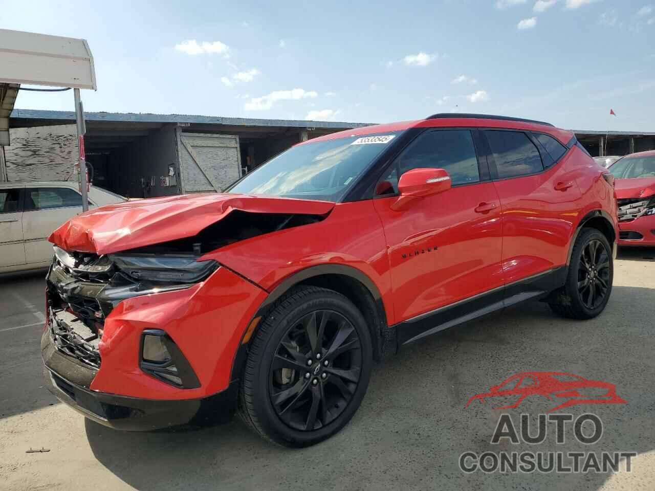 CHEVROLET BLAZER 2020 - 3GNKBERS9LS661048
