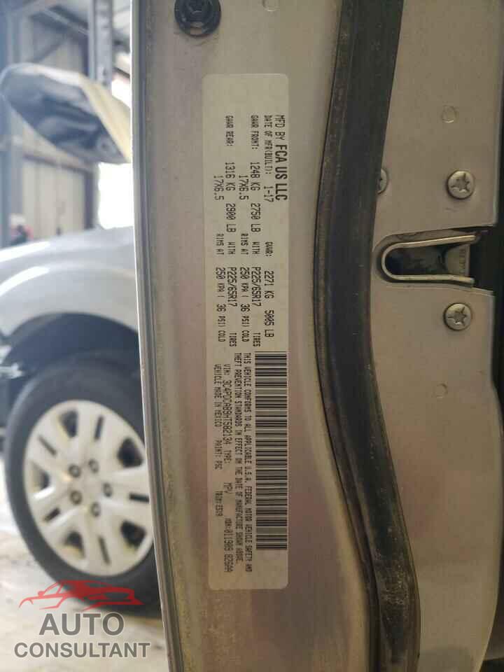 DODGE JOURNEY 2017 - 3C4PDCAB9HT582134