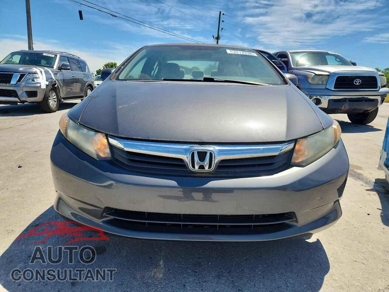 HONDA CIVIC 2012 - 19XFB2F59CE300733