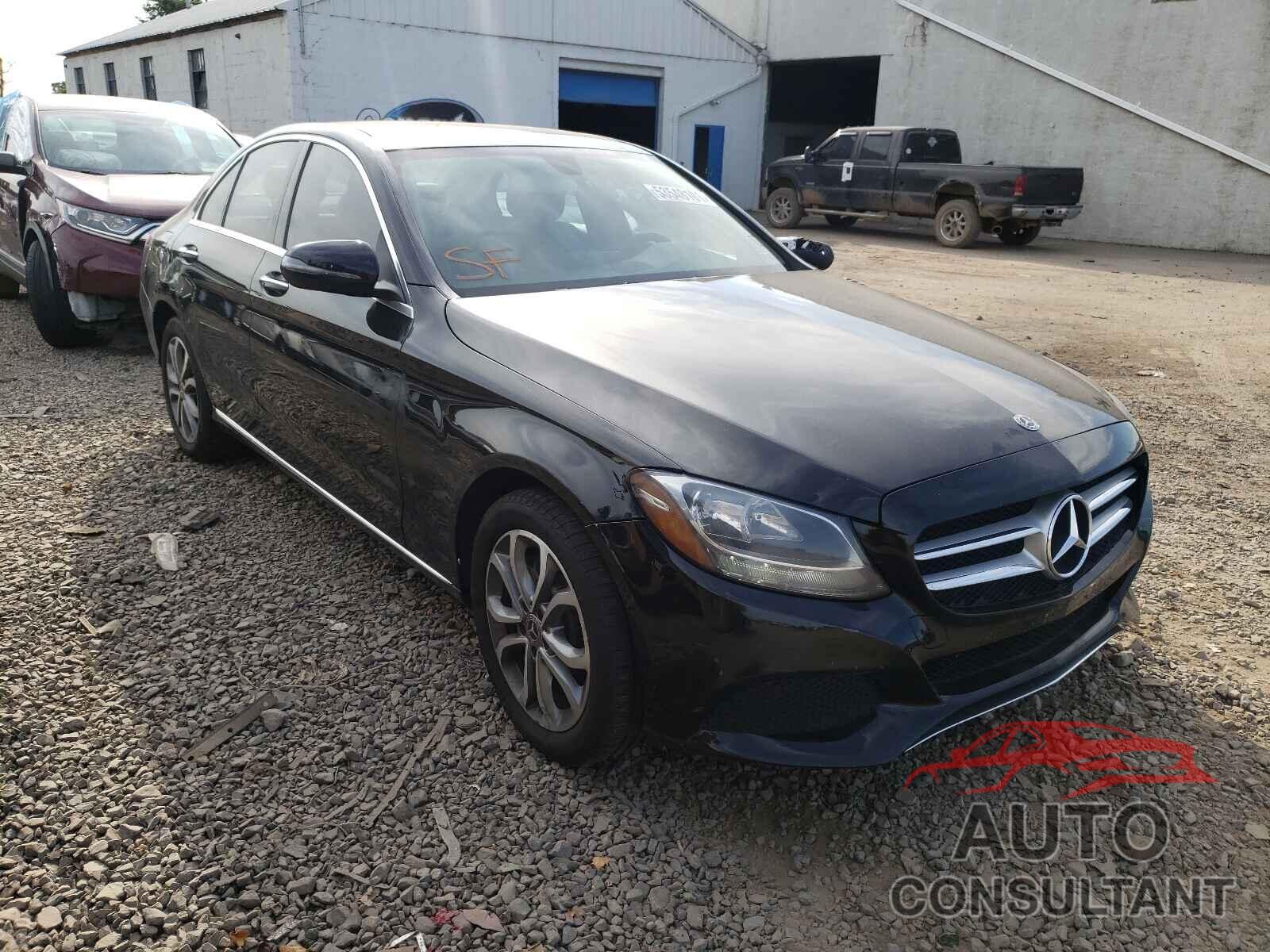 MERCEDES-BENZ C-CLASS 2018 - WDDWF4KB3JR326327