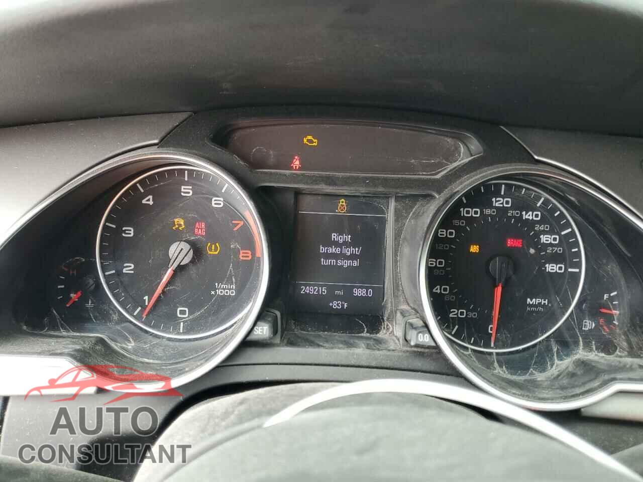 AUDI A5 2011 - WAURFAFR6BA040563