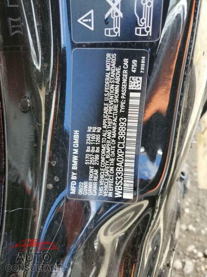 BMW M4 2023 - WBS33BA0XPCL38893
