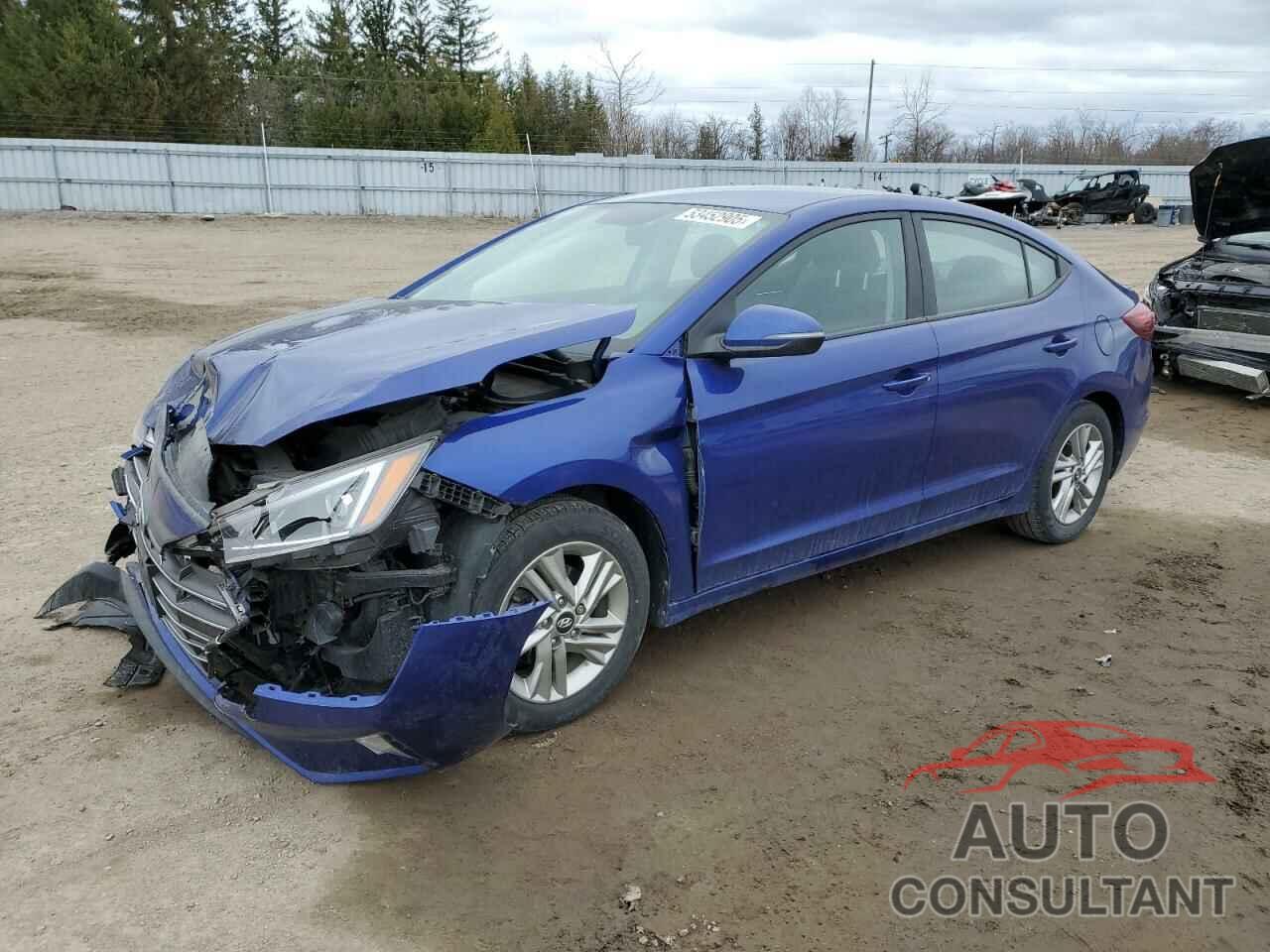 HYUNDAI ELANTRA 2020 - KMHD84LF2LU083439