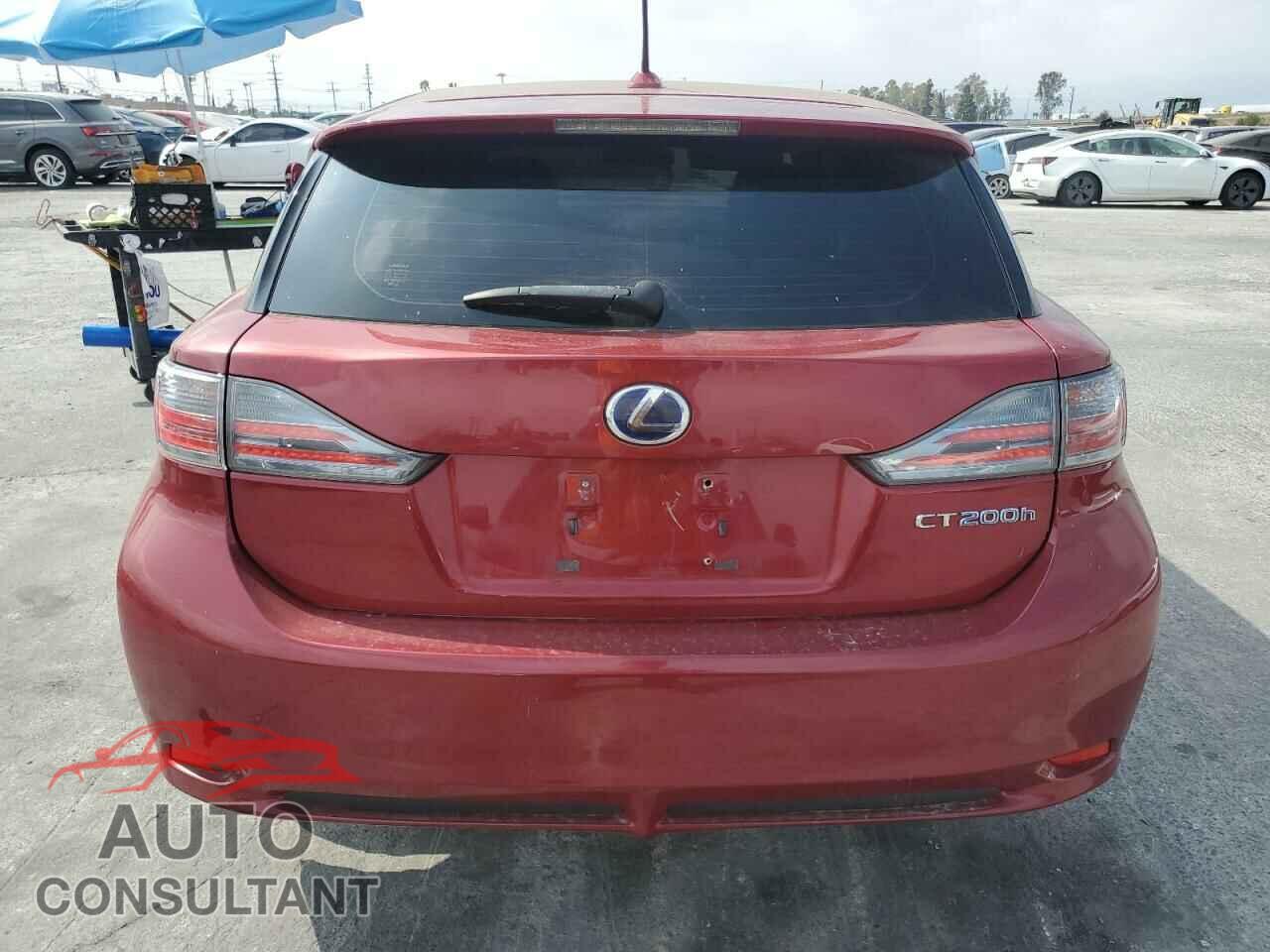LEXUS CT 200 2011 - JTHKD5BH0B2029212