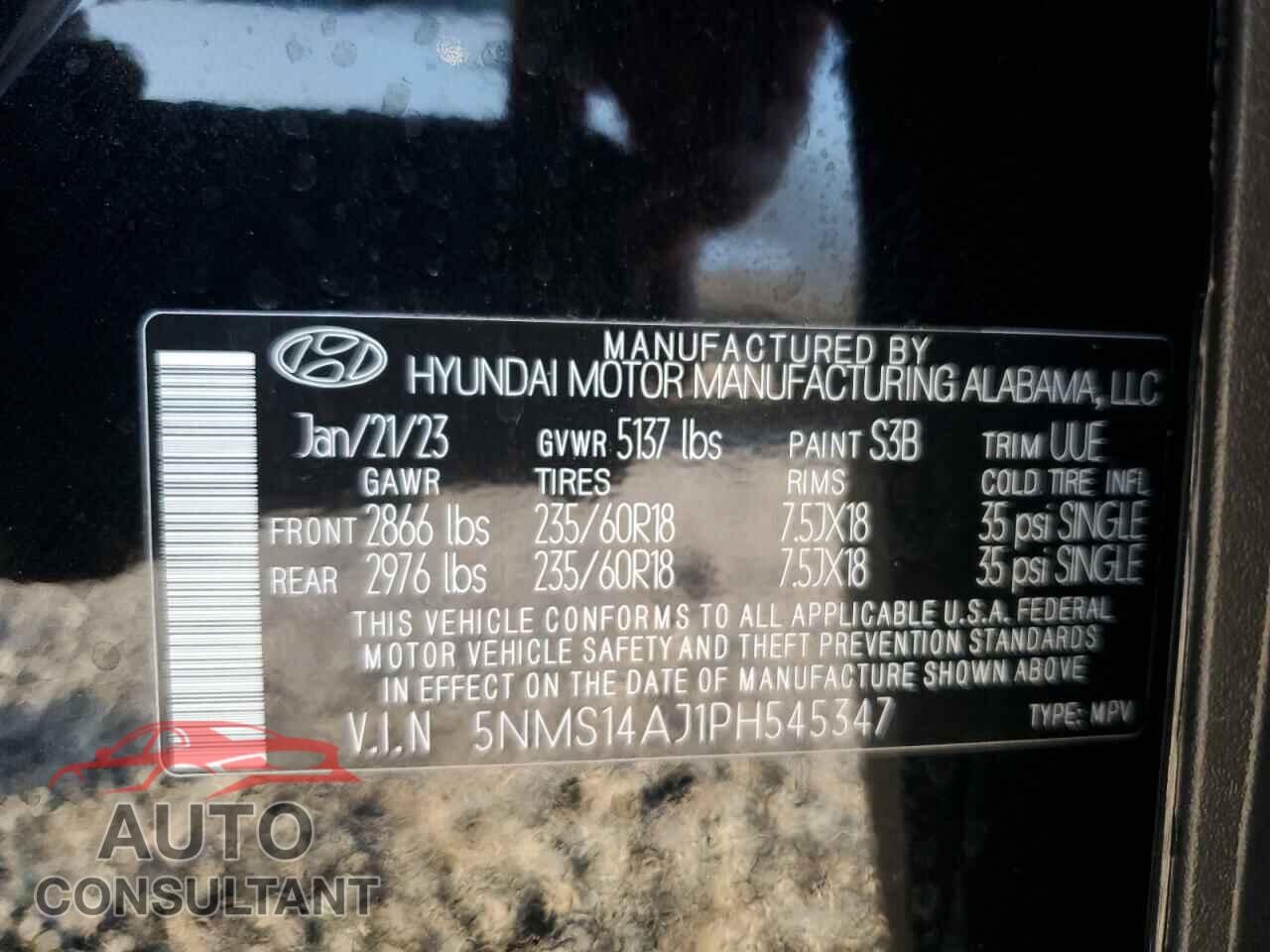 HYUNDAI SANTA FE 2023 - 5NMS14AJ1PH545347