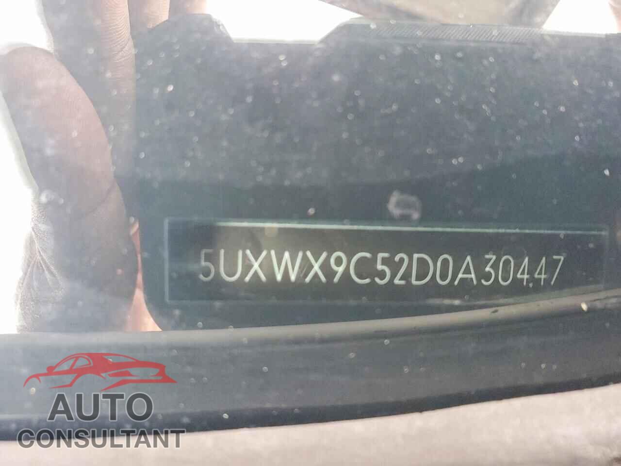 BMW X3 2013 - 5UXWX9C52D0A30447