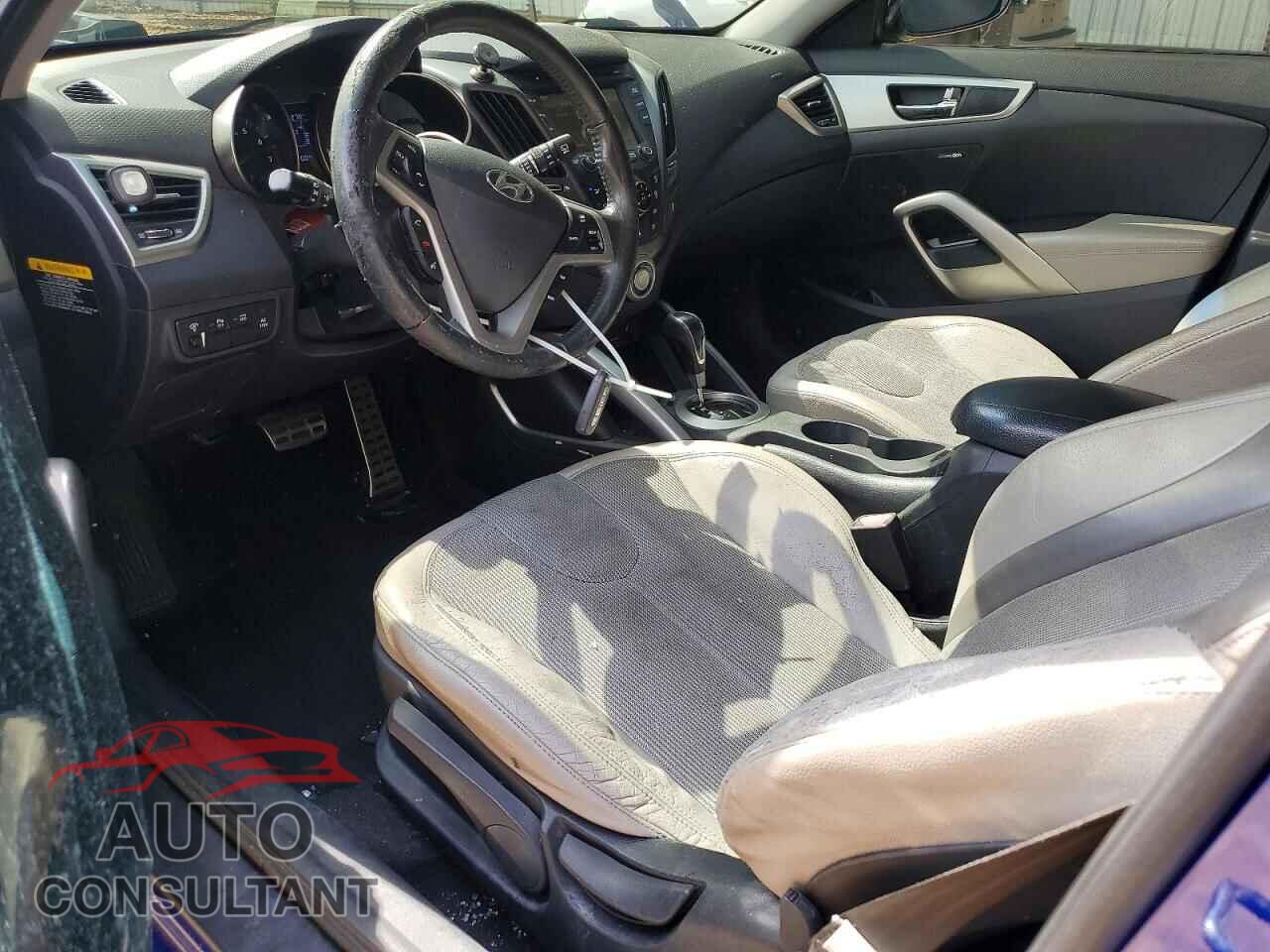HYUNDAI VELOSTER 2012 - KMHTC6AD6CU071690