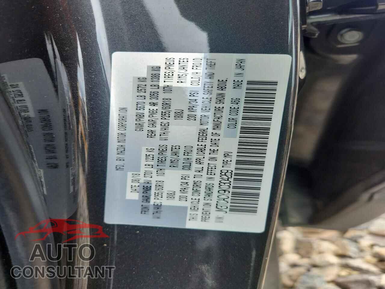 MAZDA CX-9 2019 - JM3TCACY9K0304269