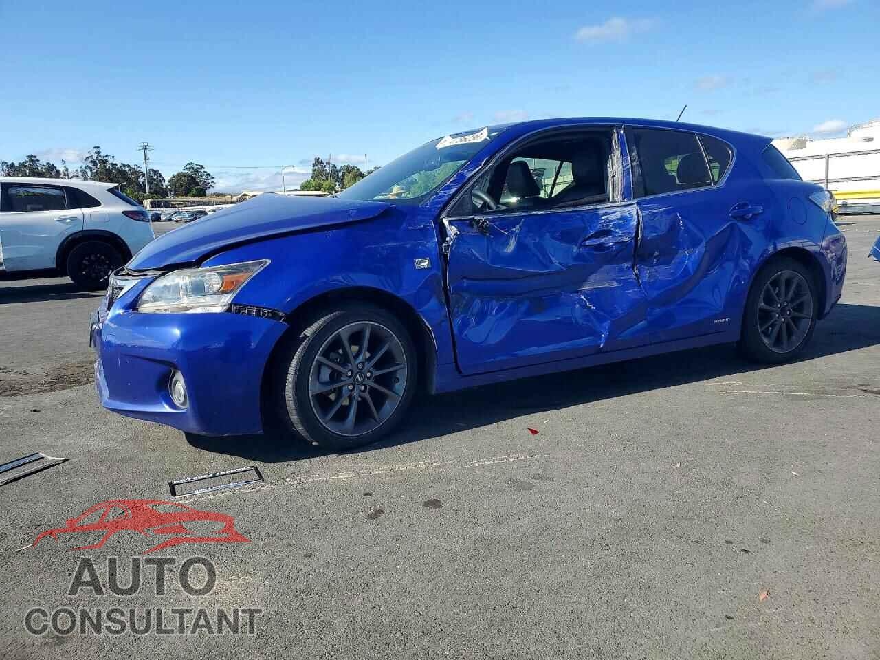 LEXUS CT 200 2012 - JTHKD5BH5C2114077