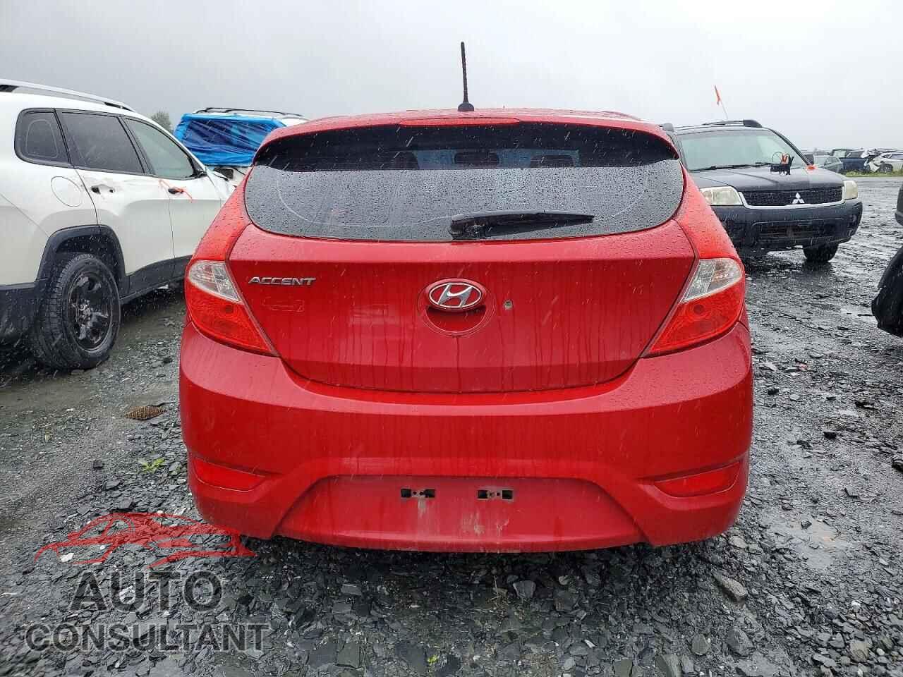 HYUNDAI ACCENT 2012 - KMHCU5AE7CU053361