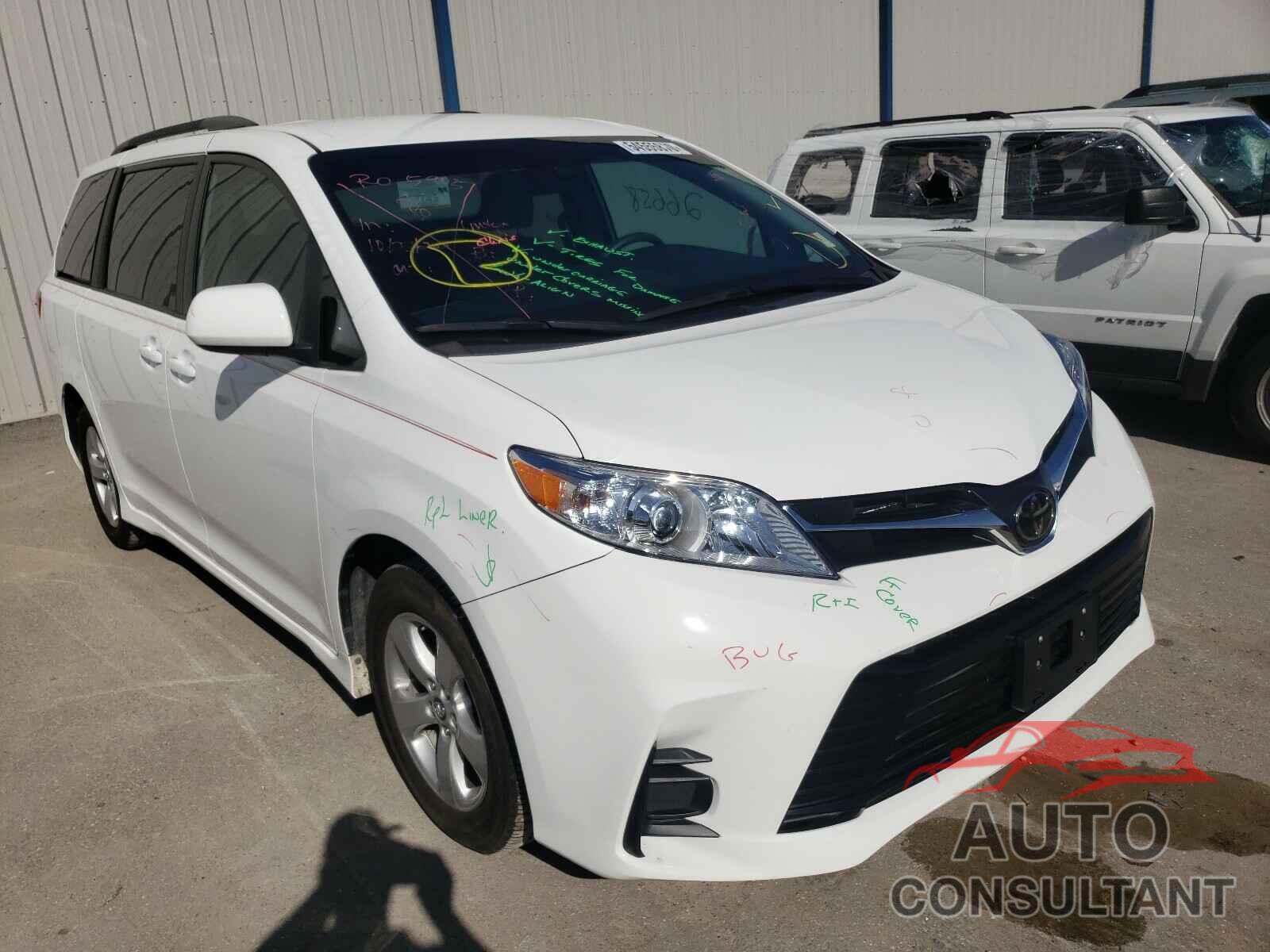 TOYOTA SIENNA 2020 - 5TDKZ3DC6LS024227