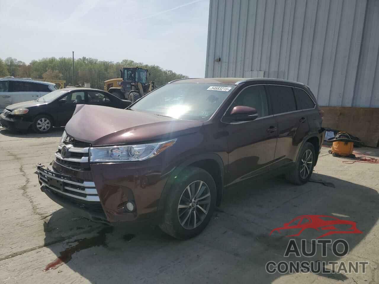 TOYOTA HIGHLANDER 2019 - 5TDJZRFH3KS967410