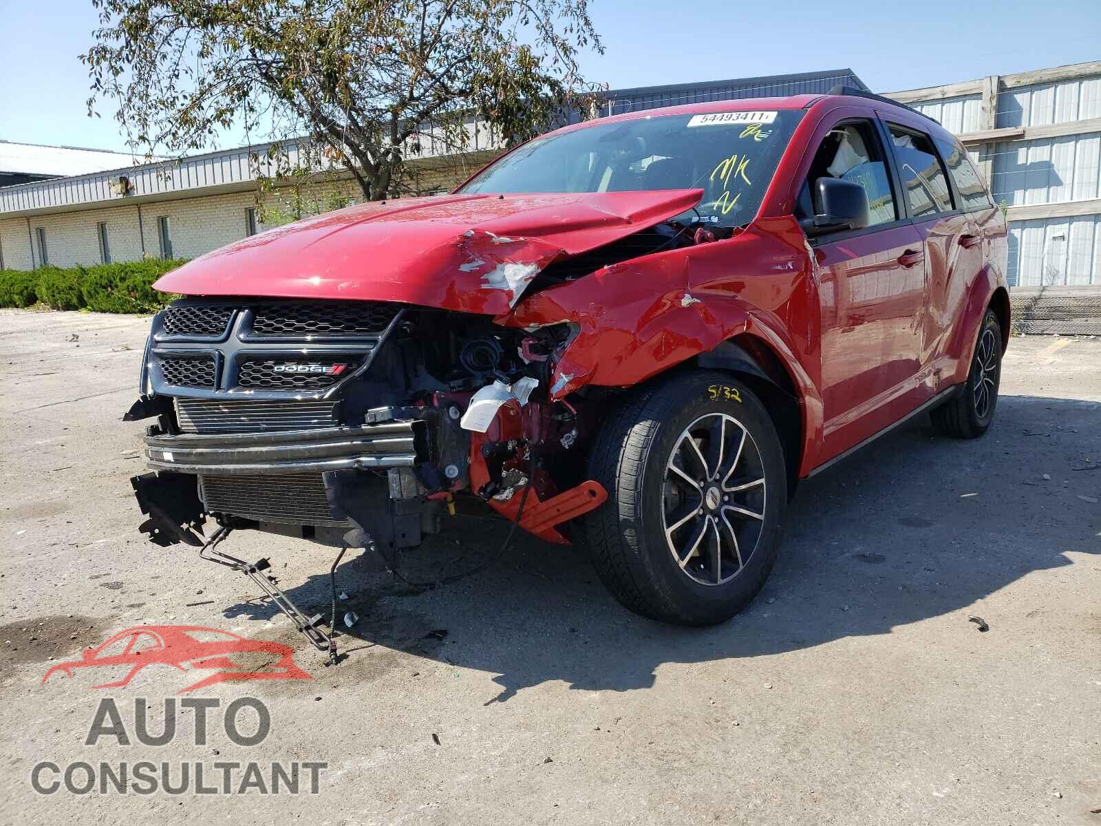 DODGE JOURNEY 2018 - 3C4PDCAB8JT536042
