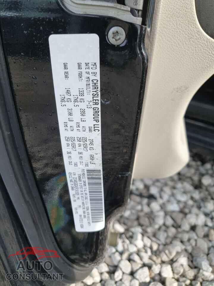 DODGE CARAVAN 2014 - 2C4RDGBGXER101929