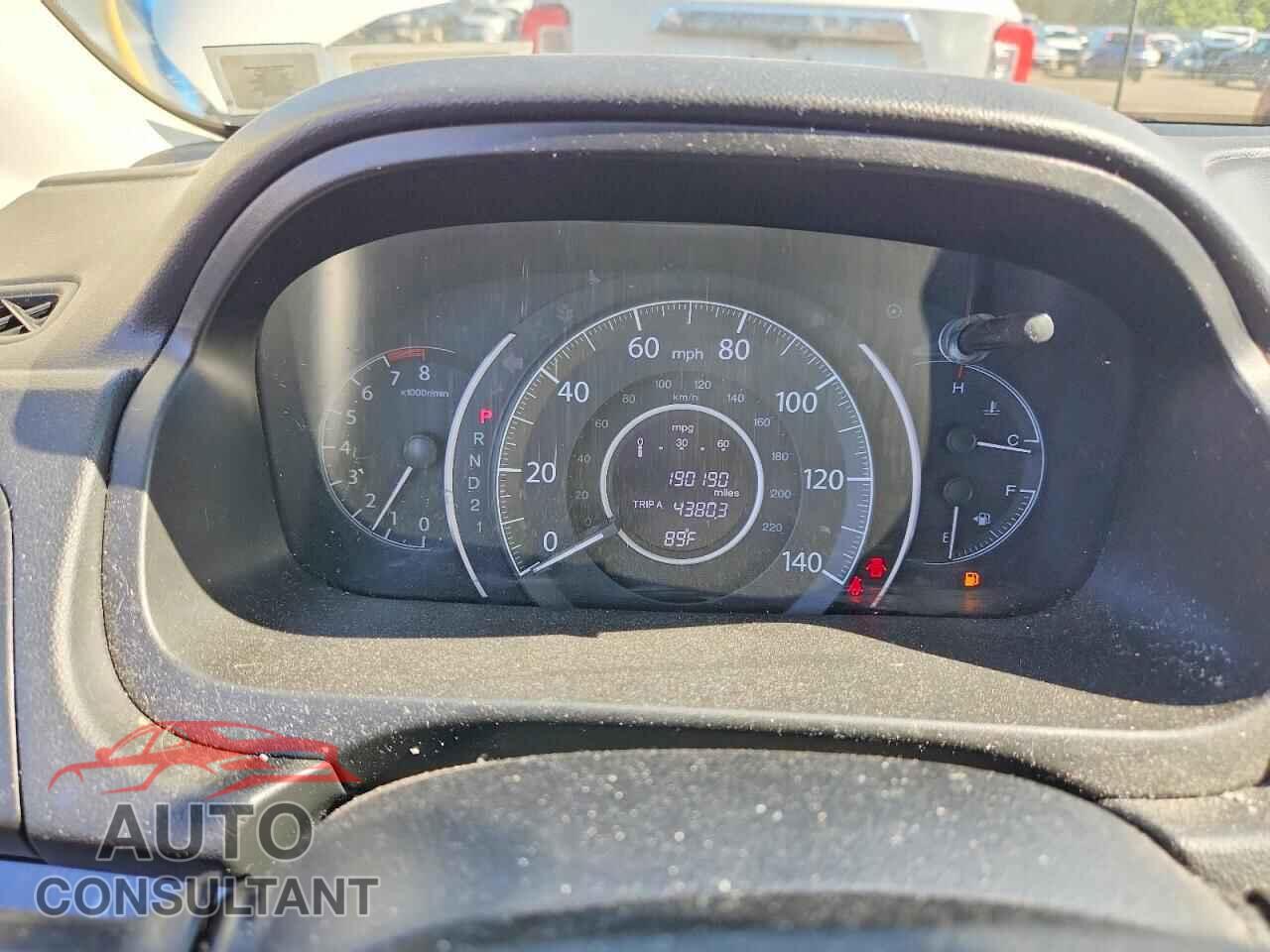 HONDA CRV 2013 - 5J6RM4H73DL033982