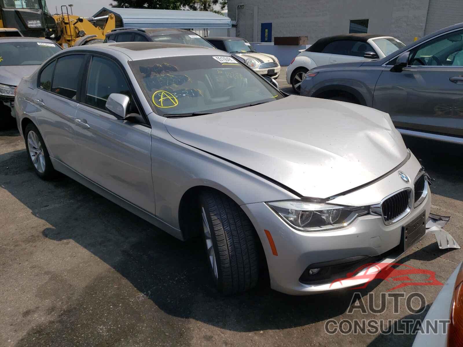 BMW 3 SERIES 2018 - WBA8E1G57JNU91180