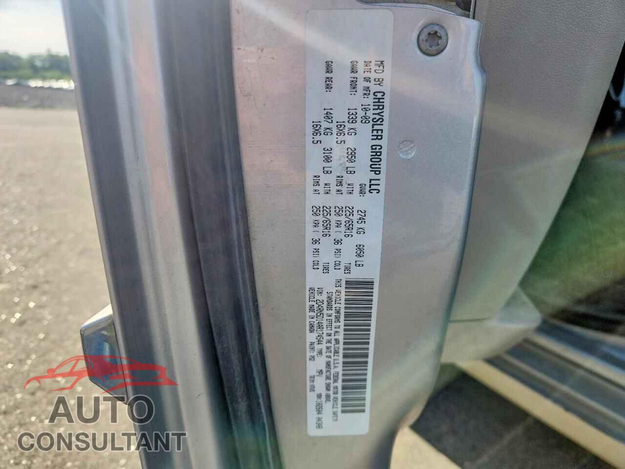 DODGE CARAVAN 2010 - 2D4RN5D14AR174544