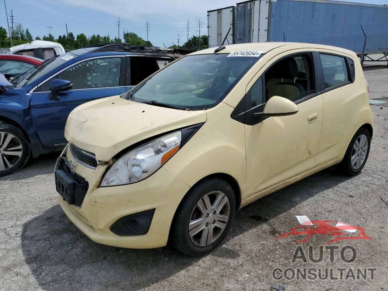 CHEVROLET SPARK 2014 - KL8CD6S92EC435861