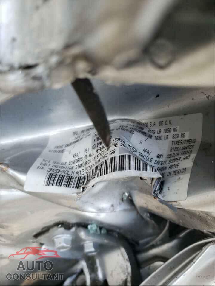 MAZDA 3 2020 - 3MZBPACL1LM131274