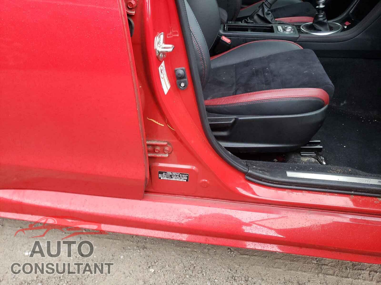 SUBARU WRX 2018 - JF1VA2M65J9803595