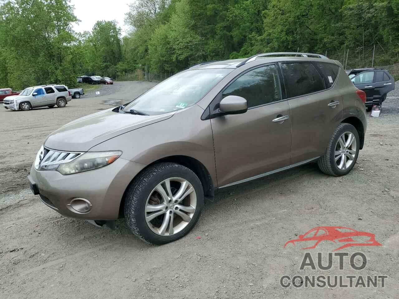 NISSAN MURANO 2009 - JN8AZ18W99W138417