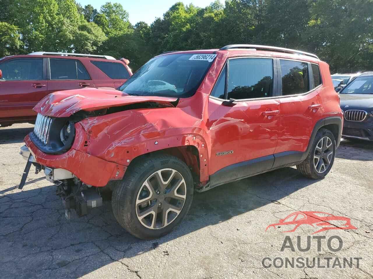 JEEP RENEGADE 2018 - ZACCJABB0JPG92447