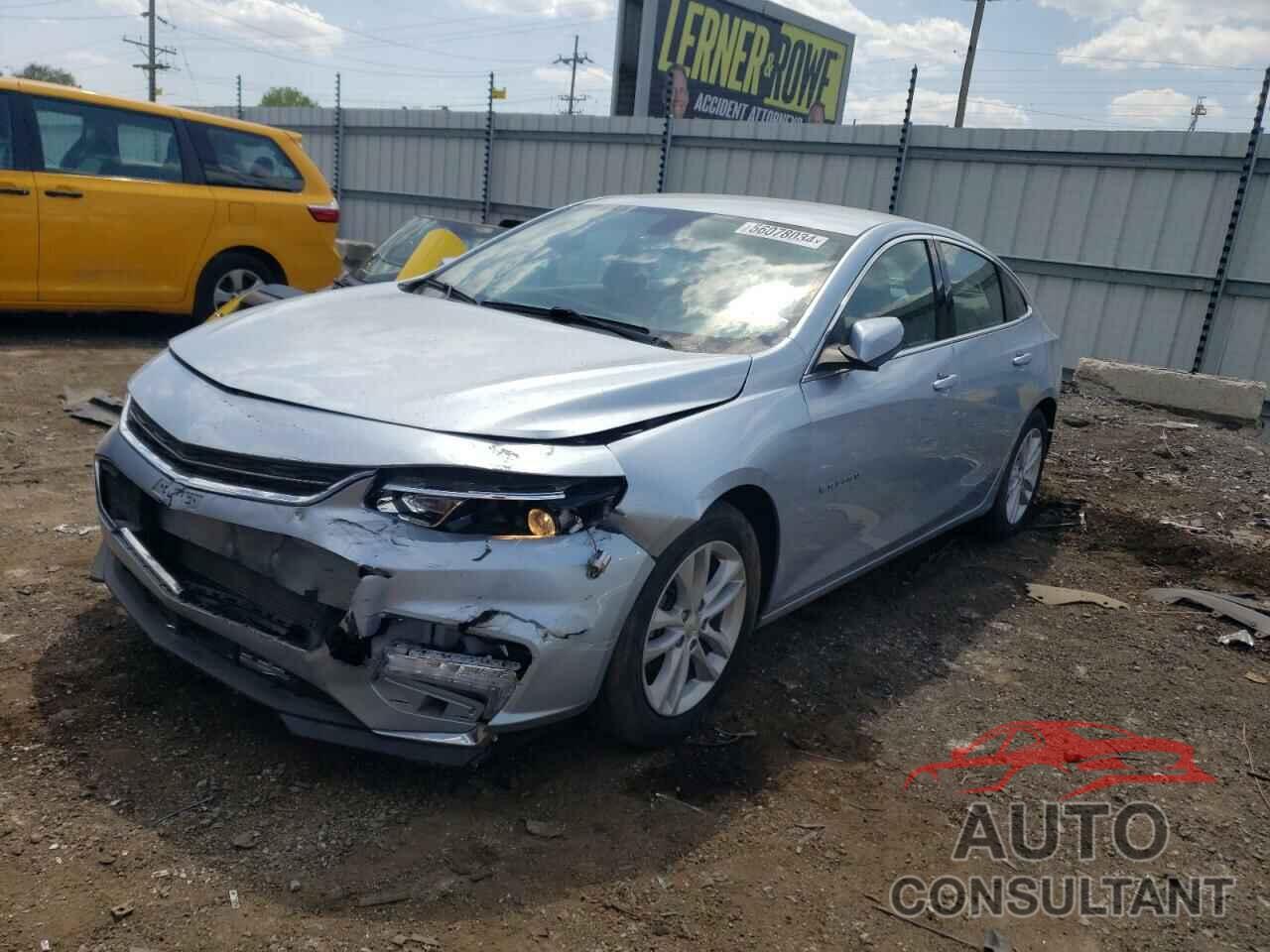 CHEVROLET MALIBU 2017 - 1G1ZE5ST9HF258306