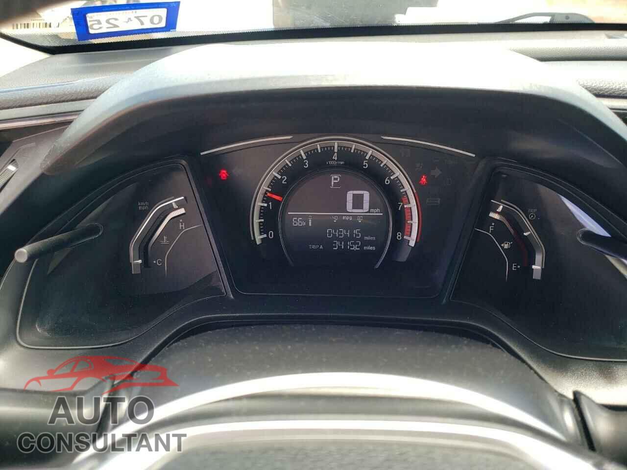 HONDA CIVIC 2017 - 19XFC2F52HE027462