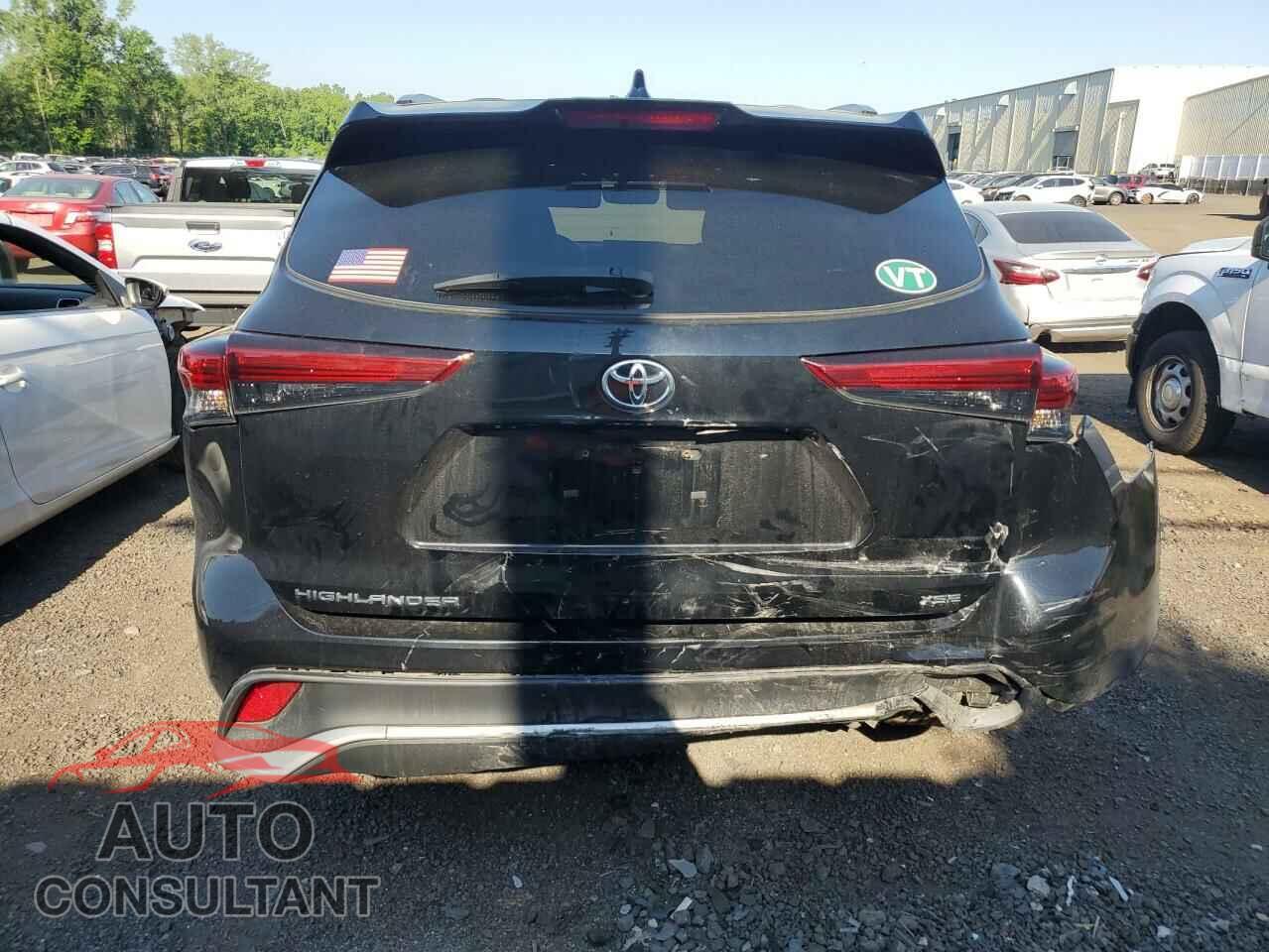 TOYOTA HIGHLANDER 2021 - 5TDLZRAH8MS032550