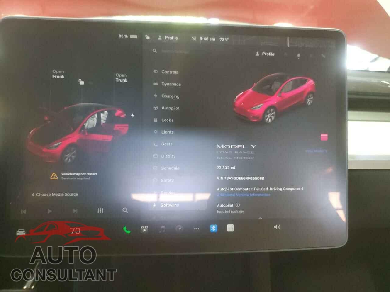 TESLA MODEL Y 2024 - 7SAYGDEE6RF995069