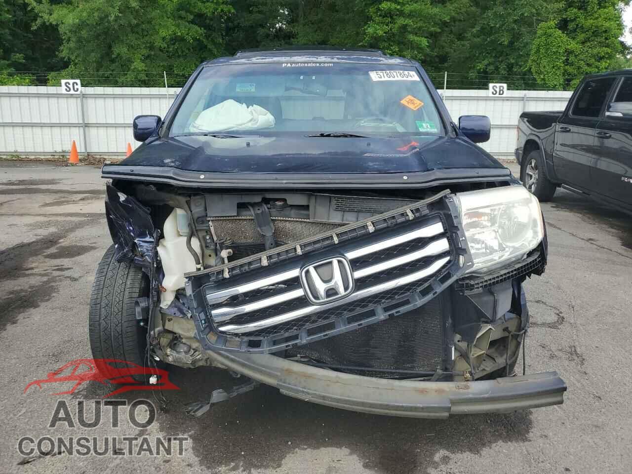 HONDA PILOT 2013 - 5FNYF4H99DB023277