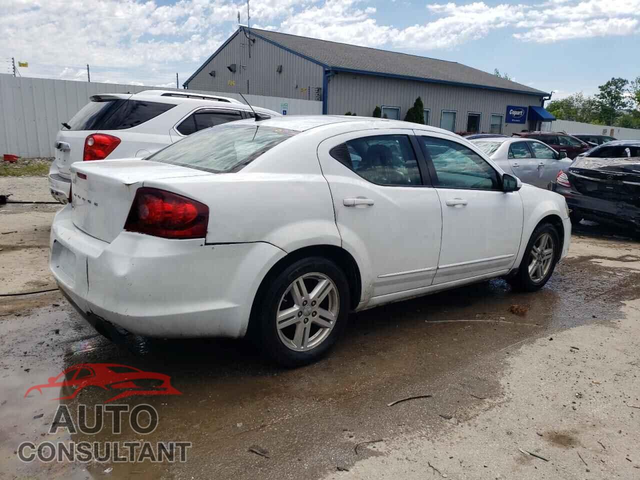 DODGE AVENGER 2012 - 1C3CDZCB4CN167766