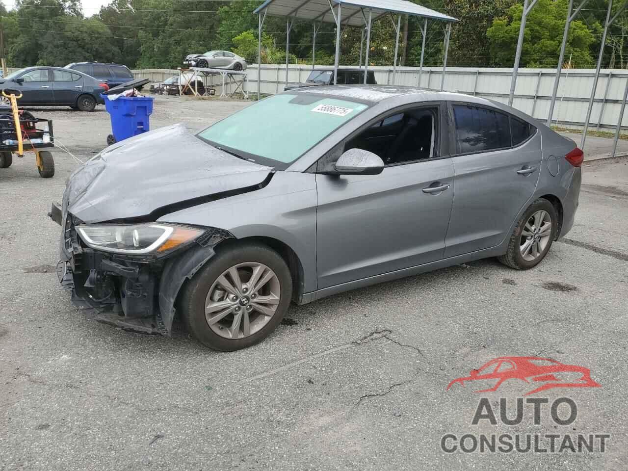 HYUNDAI ELANTRA 2018 - KMHD84LF3JU478288