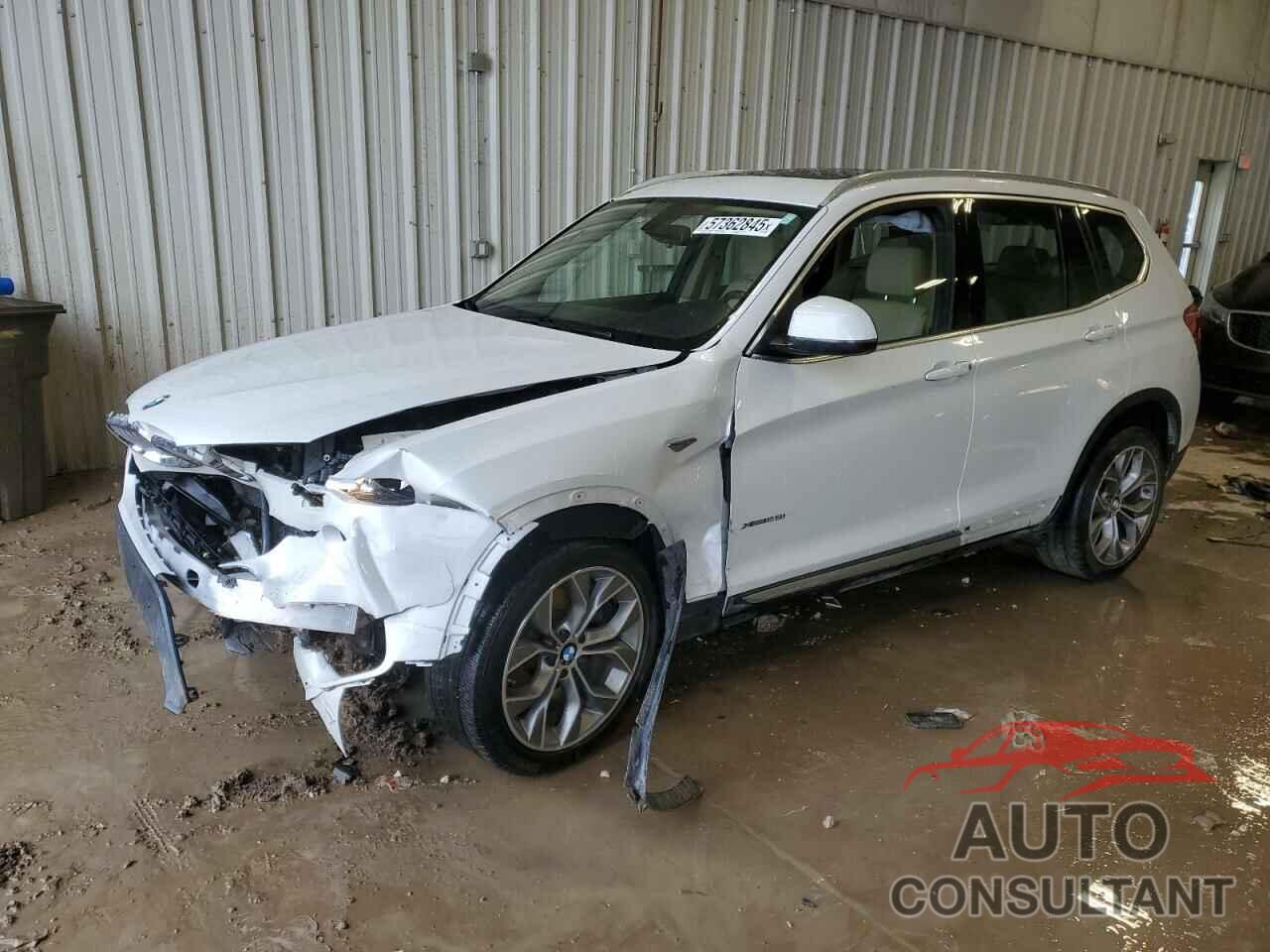 BMW X3 2016 - 5UXWX9C58G0D69802
