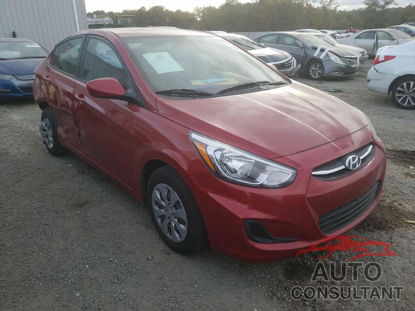 HYUNDAI ACCENT 2017 - KMHCT4AEXHU377845