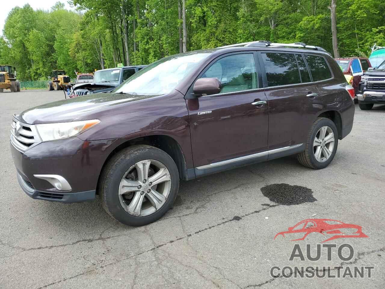 TOYOTA HIGHLANDER 2012 - 5TDDK3EH8CS098269
