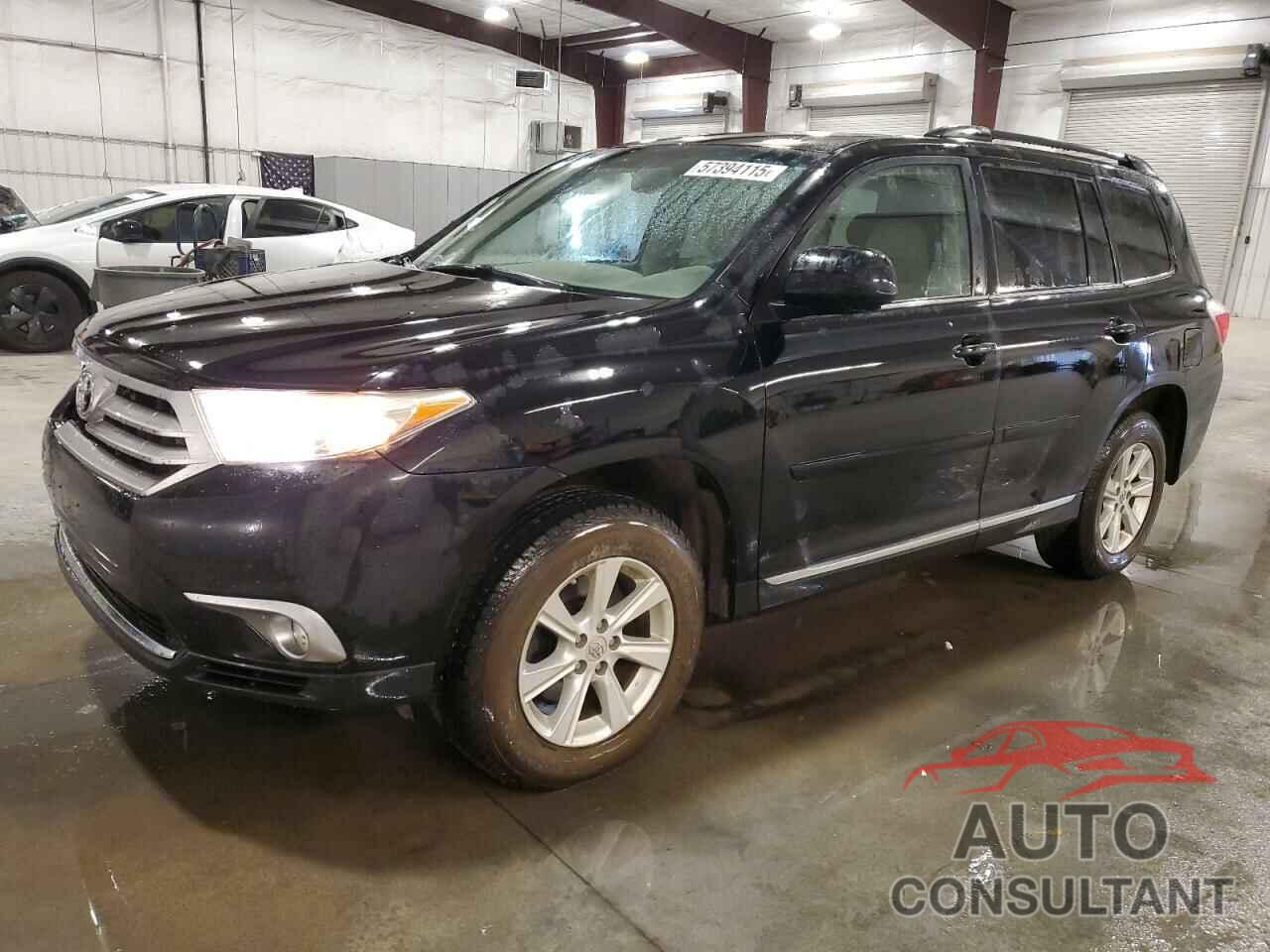 TOYOTA HIGHLANDER 2011 - 5TDBK3EHXBS088204