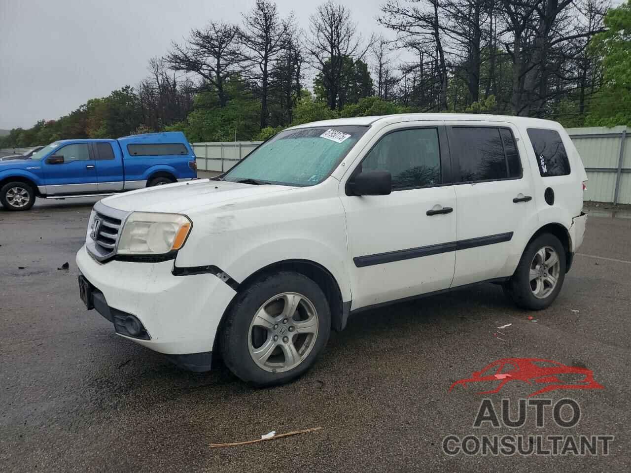 HONDA PILOT 2012 - 5FNYF4H28CB016371
