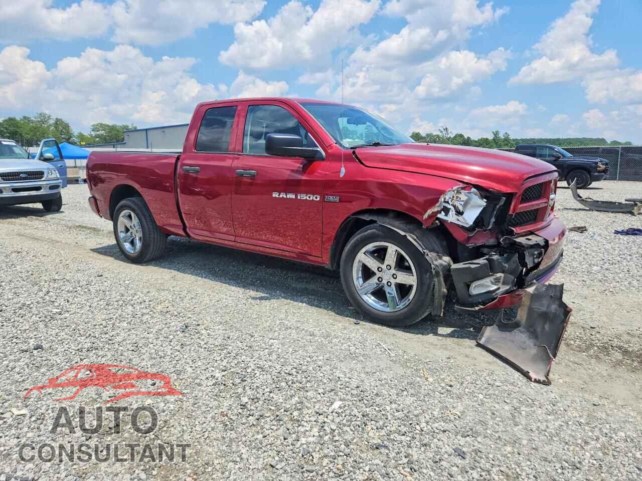 DODGE RAM 1500 2012 - 1C6RD6FT5CS310256