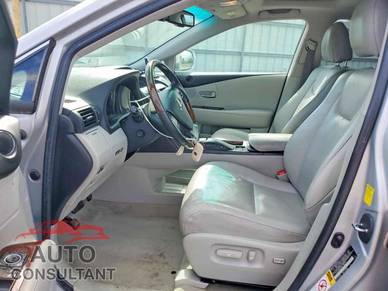 LEXUS RX350 2010 - 2T2ZK1BA8AC014180