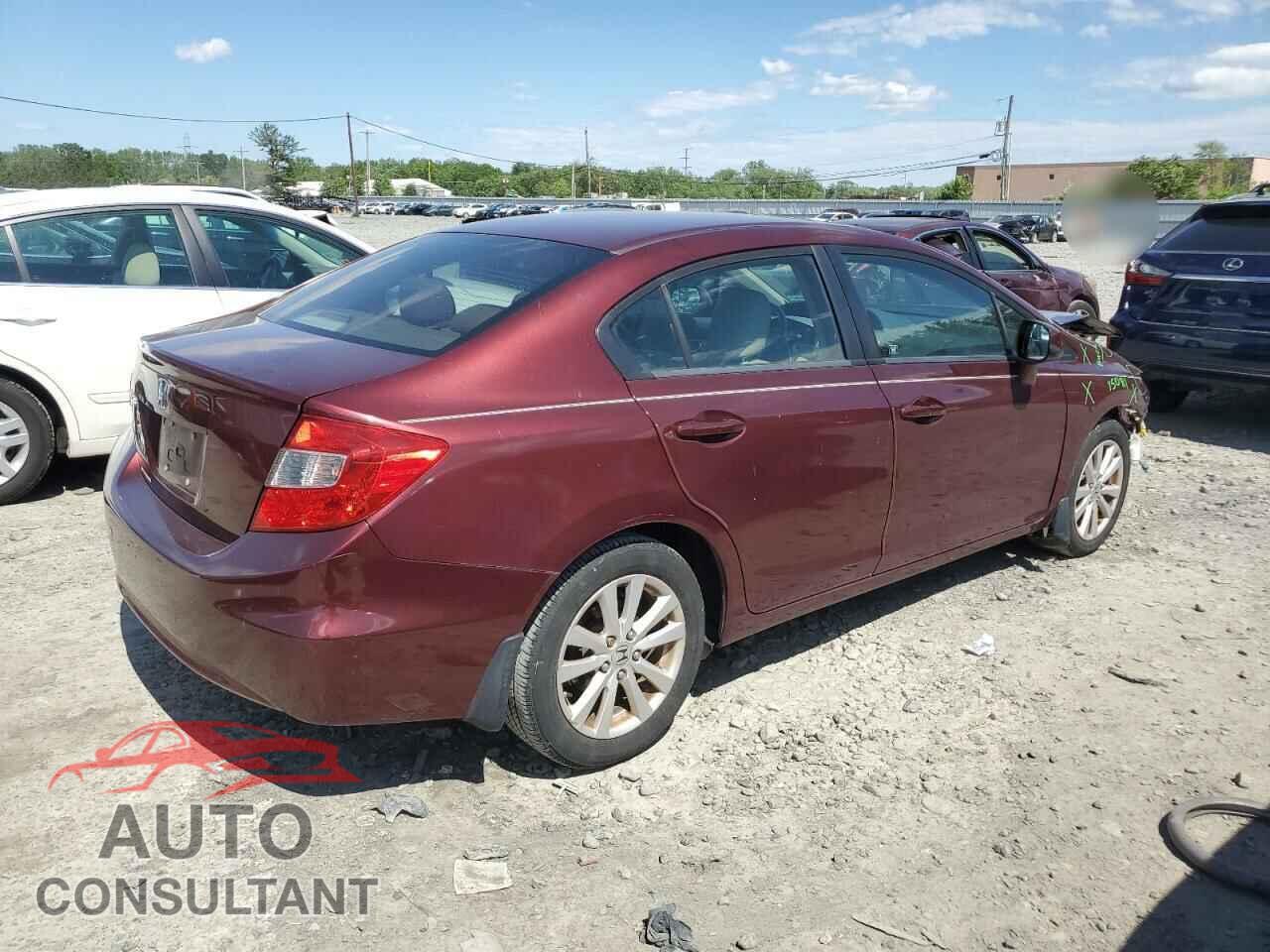 HONDA CIVIC 2012 - 2HGFB2F93CH536741