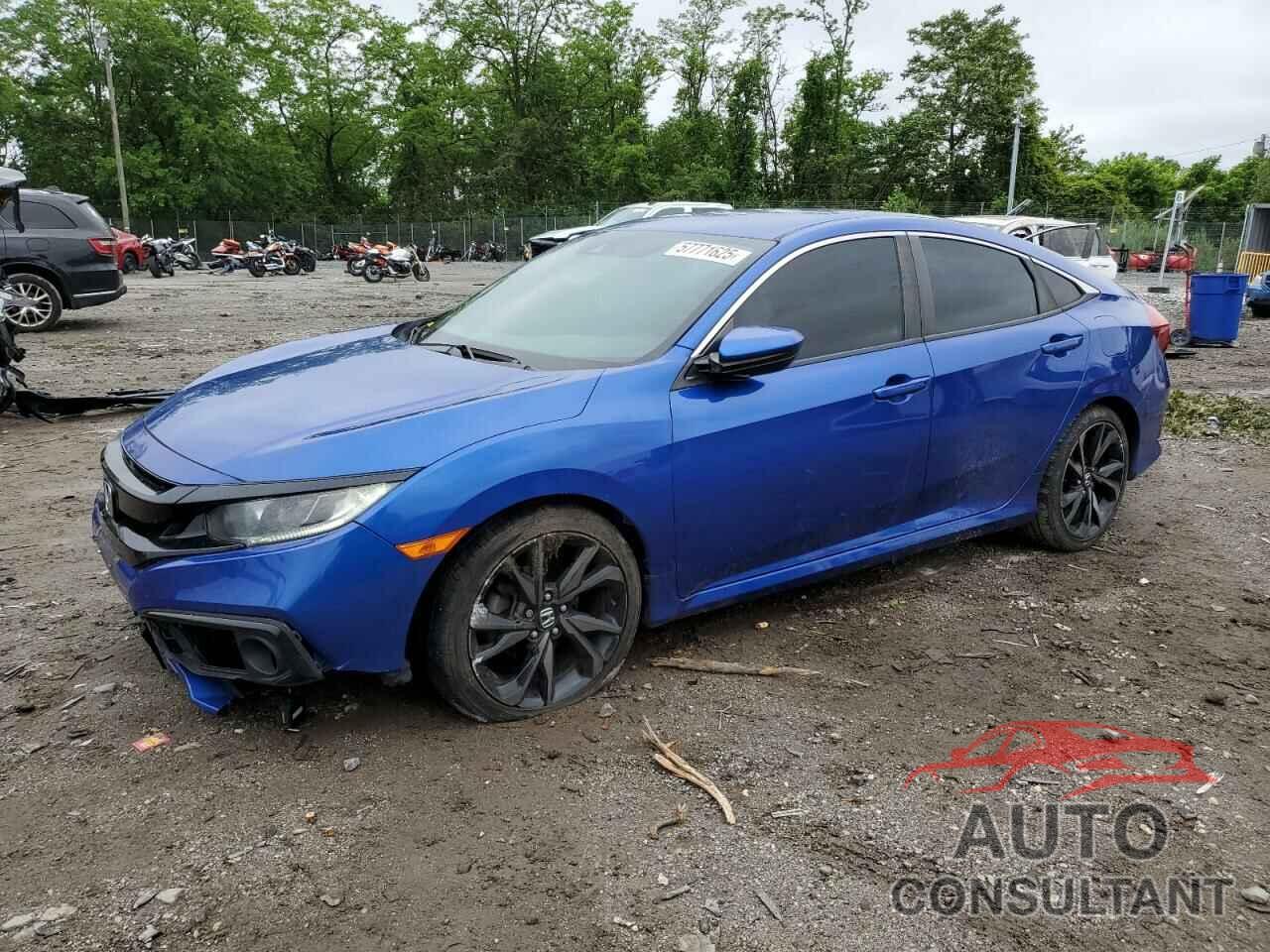 HONDA CIVIC 2019 - 2HGFC2F8XKH525125