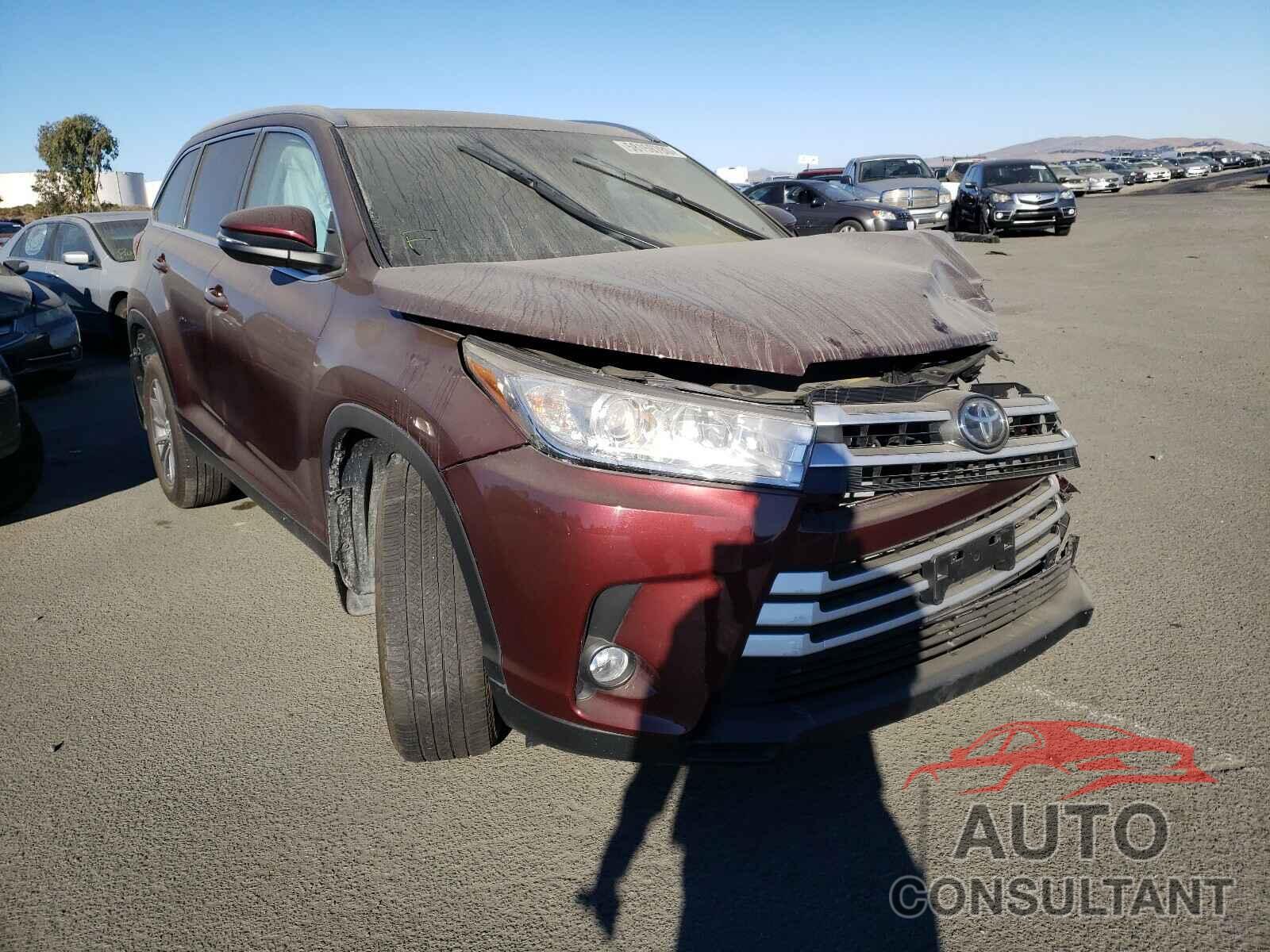 TOYOTA HIGHLANDER 2019 - 5TDJZRFH0KS981345